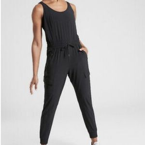 Athleta Unbound Jumpsuit, NWT, XXS, Black